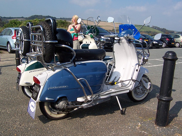 Torquay harbour Torbay Mods Scooter Club